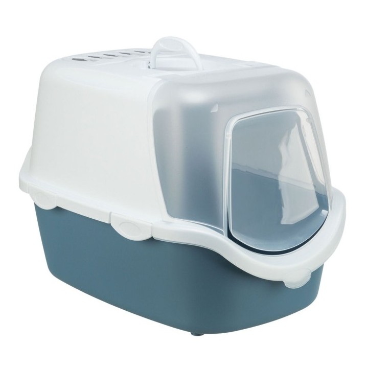 Trixie Katzentoilette Vico Easy Clean - blaugrau/weiß