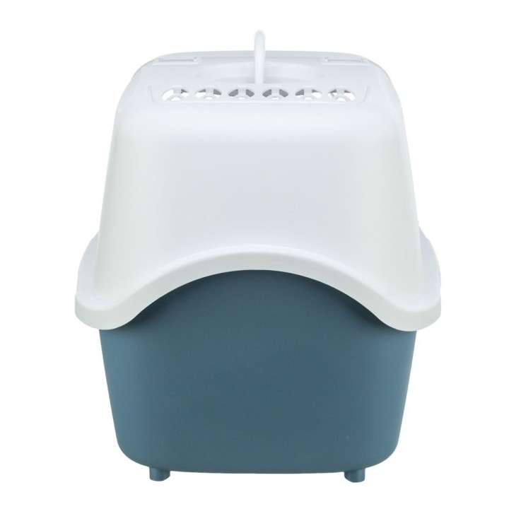 Trixie Katzentoilette Vico Easy Clean - blaugrau/weiß