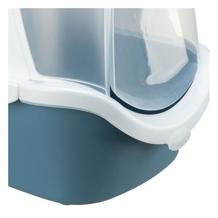 Trixie Katzentoilette Vico Easy Clean - blaugrau/weiß