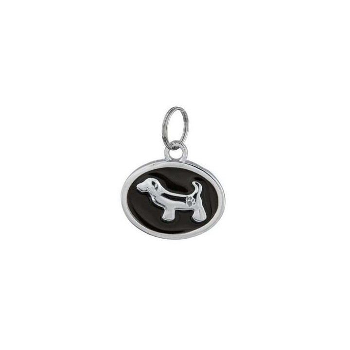 Trixie Schmuck-Adressanhänger Hund oval