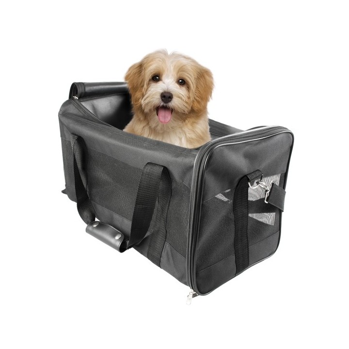Duvoplus Reisetasche Nylon - schwarz - S - 40 x 25 x 25cm - max. 6kg