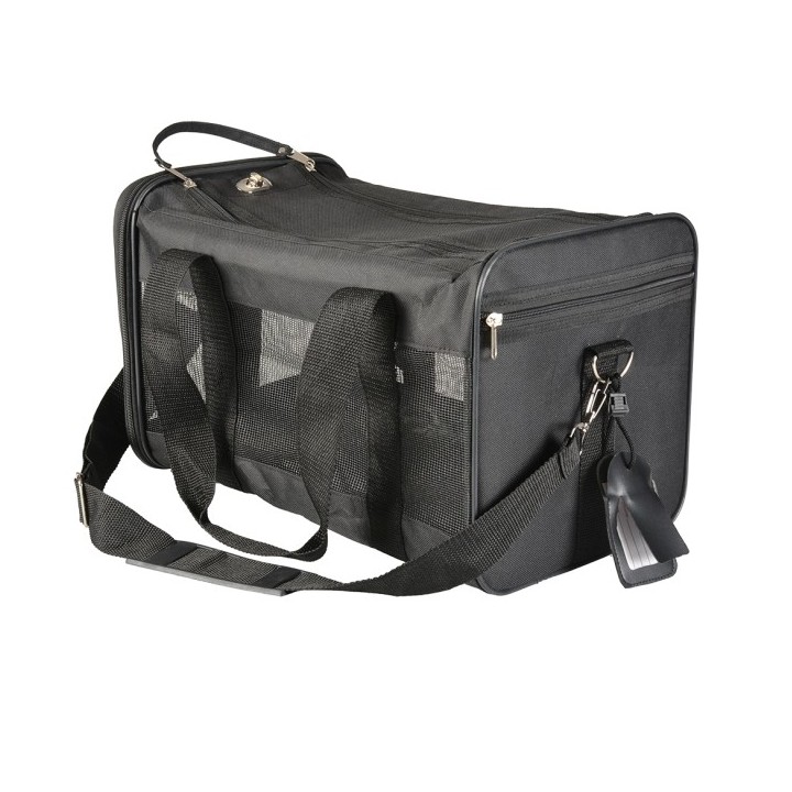 Duvoplus Reisetasche Nylon - schwarz - M - 50 x 27 x 29cm - max. 7kg