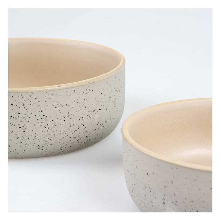 Duvoplus Keramiknapf Stone Smooth Dune - 470ml - 14x14x5cm