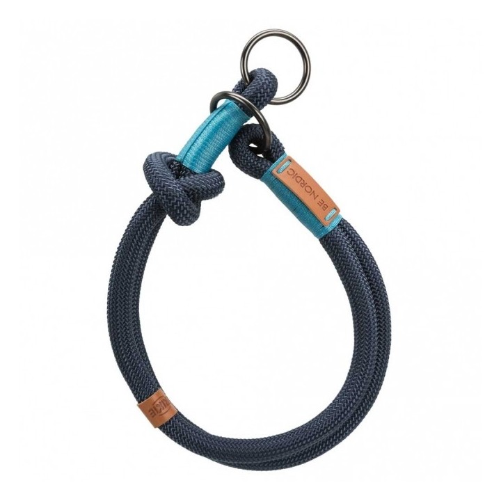 Trixie BE NORDIC Zug-Stopp-Halsband - dunkelblau - 50 cm