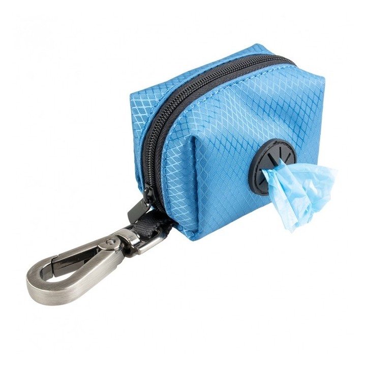 Poopidog Hundekotbeutelspender Nylon - blau