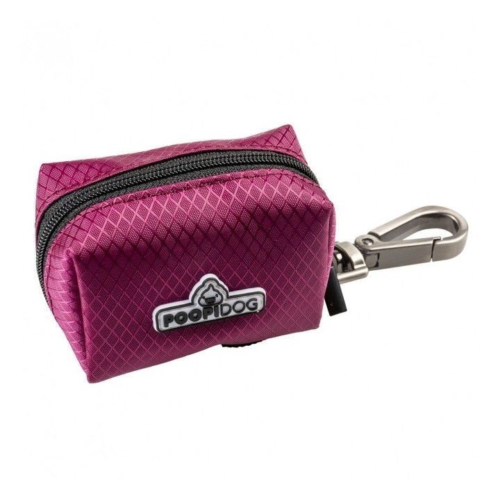 Poopidog Hundekotbeutelspender Nylon - violett