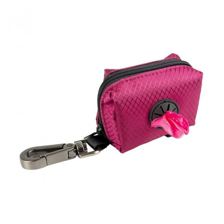 Poopidog Hundekotbeutelspender Nylon - violett