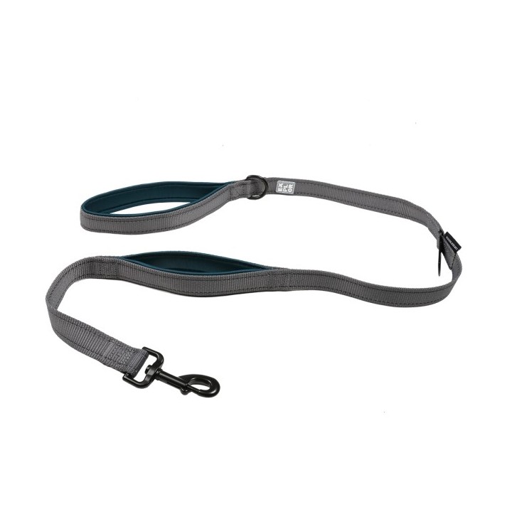 Duvoplus EXPLOR Ultimate Fit On-The-Road-Leine Classic - petrol blue - 130cm - 16mm
