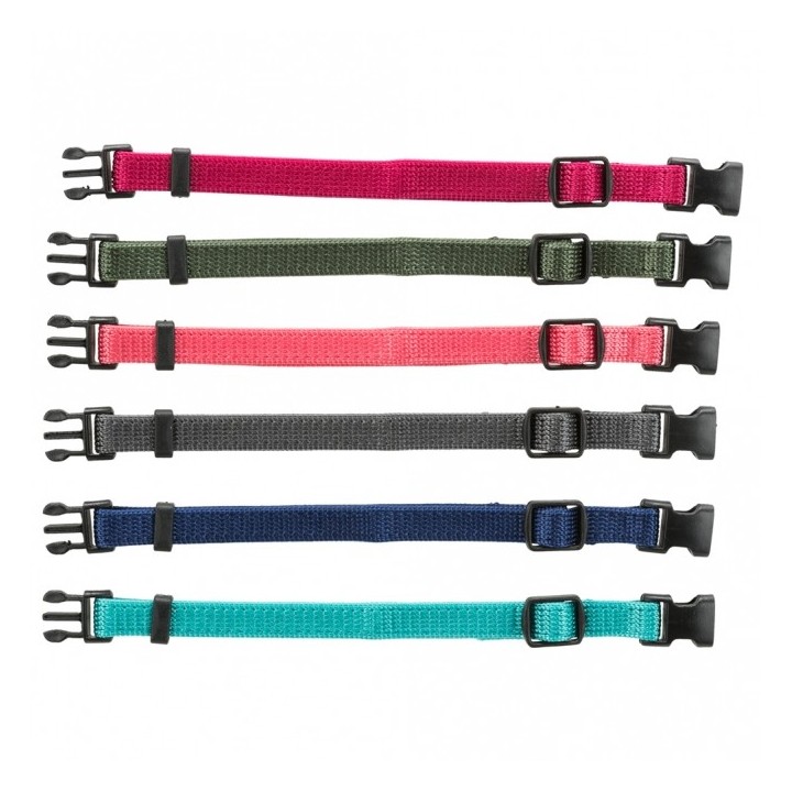 Trixie Welpenhalsbänder - 6er-Set 2 - M-L  22-35 cm
