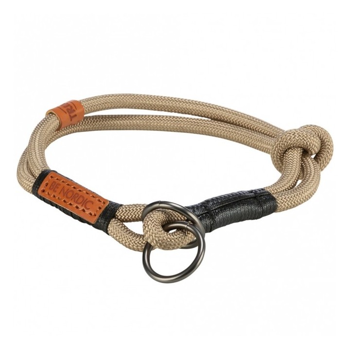 Trixie BE NORDIC Zug-Stopp-Halsband - sand - 55 cm