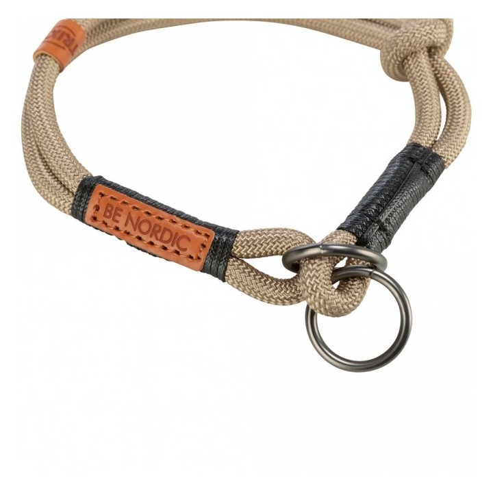 Trixie BE NORDIC Zug-Stopp-Halsband - sand - 55 cm