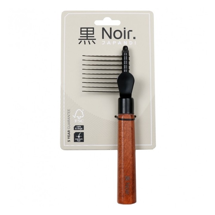 EBI Noir Japandi Entfilzungskamm - L - 195 x 65 x 25cm