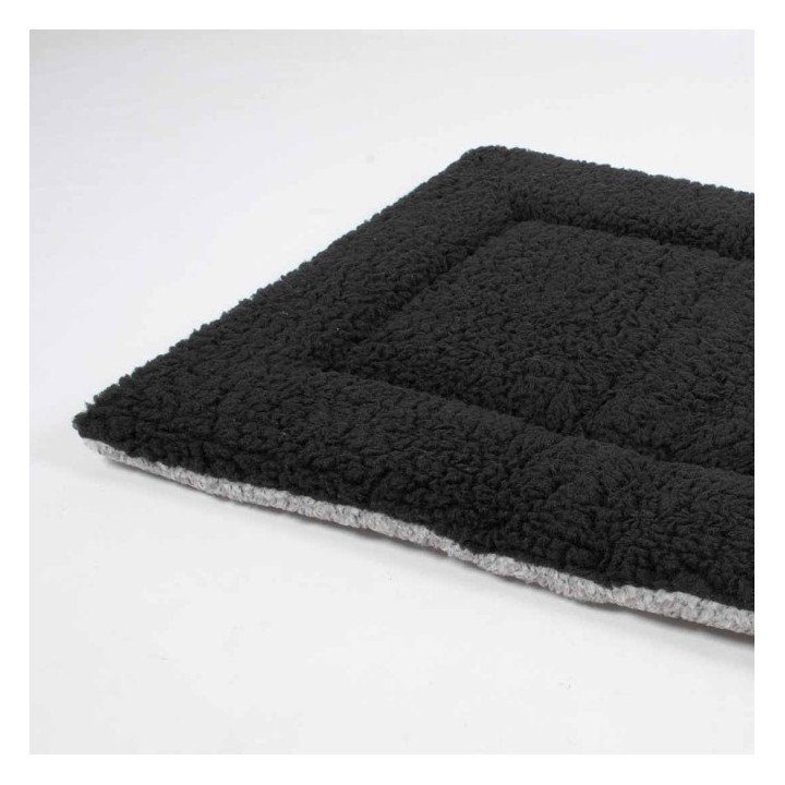 Duvoplus Hundematte Sherpa ECO - Grau - 107 x 71cm
