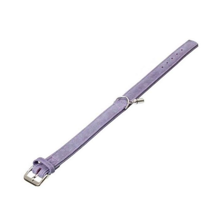 Karlie BUFFALO DENIM Halsband - Lavendel - 10 mm / 24 cm