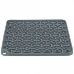 Trixie Lick’n'Snack Matte quadratisch dunkelgrau