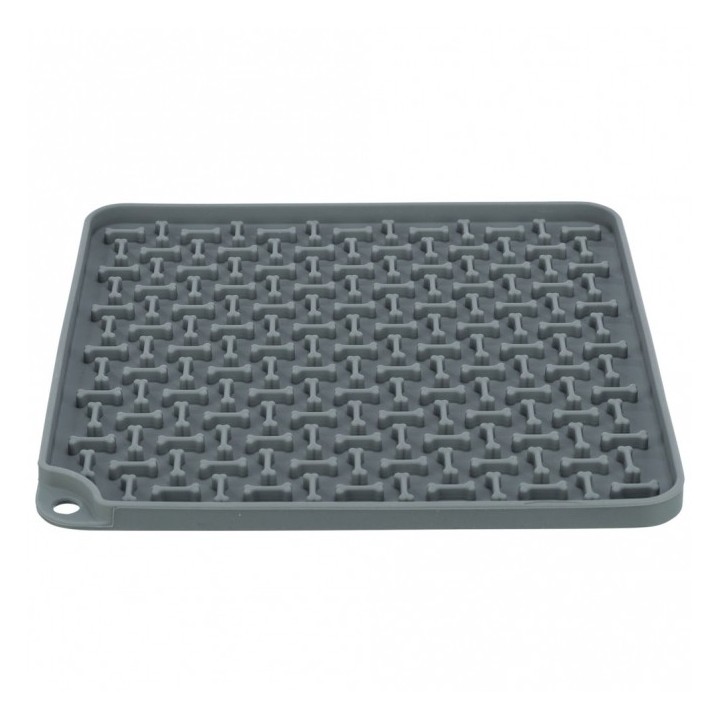 Trixie Lick’n'Snack Matte quadratisch dunkelgrau