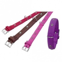 Karlie Art Buffalo Deco Halsband - Rot - 65cm / 40mm 