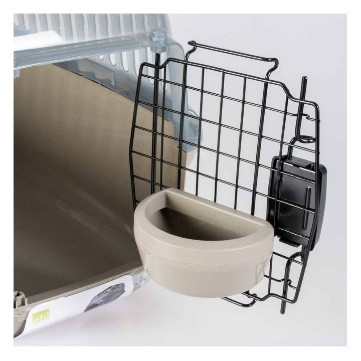 EBI Transportbox Adventurer - transparent/grau - 57x38x38cm - max. 12kg