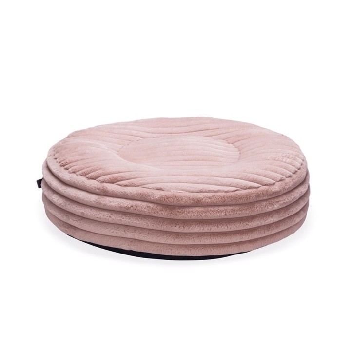 Designed by Lotte Hundebett Reza - rund rosa - 80 x 20 cm