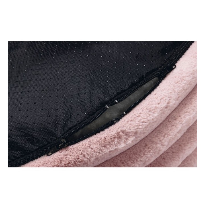 Designed by Lotte Hundebett Reza - rund rosa - 80 x 20 cm