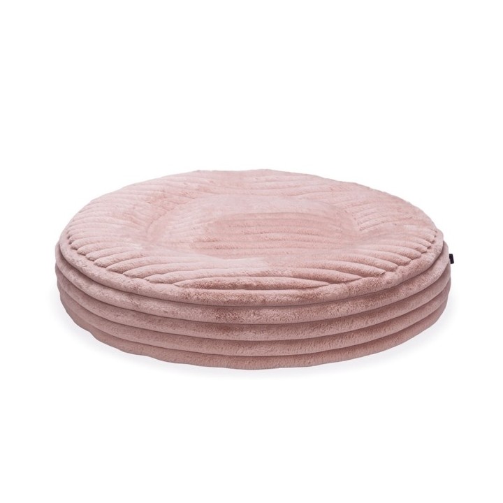 Designed by Lotte Hundebett Reza - rund rosa - 95 x 20 cm