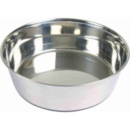 Trixie Edelstahlnapf mit Gummiboden - 10 l/ø 17 cm
