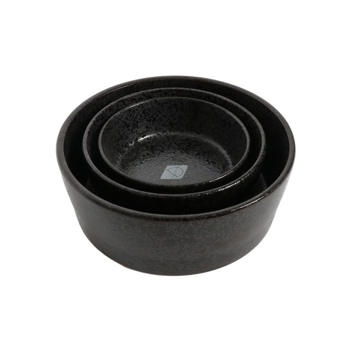 D&D Trendy Napf Jasper black dots - 13 cm
