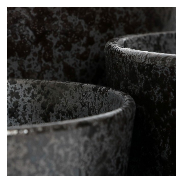 D&D Trendy Napf Jasper black dots - 13 cm