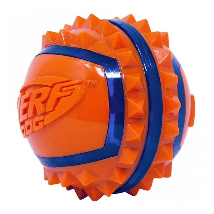 NERF DOG Mega Tuff TPR Spike Ball - 9 cm