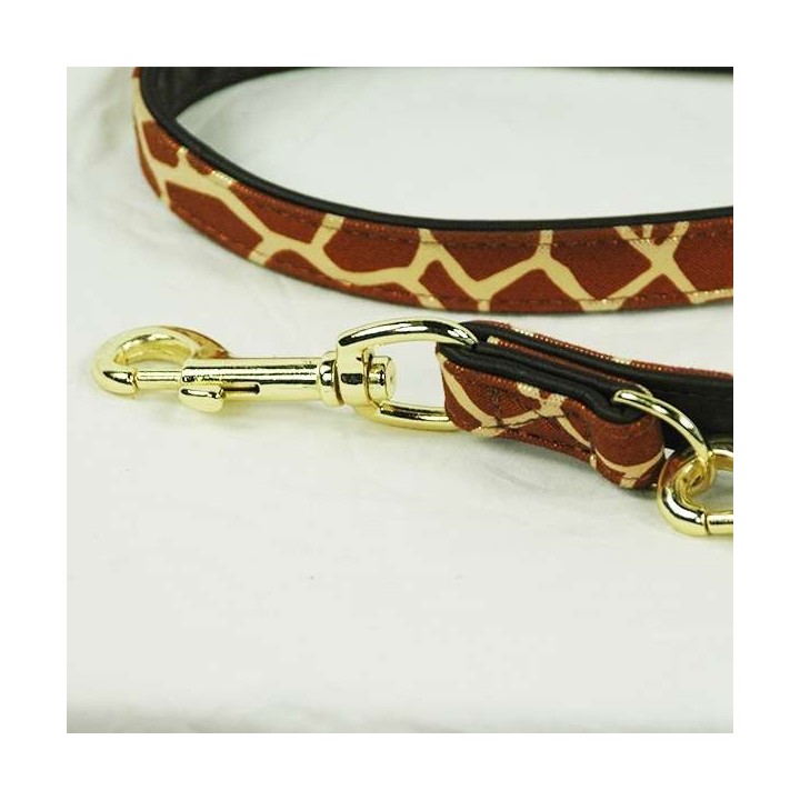 Hunter verstellbare Führleine Modern Art Safari Giraffe - M - L 18 mm / 200 cm