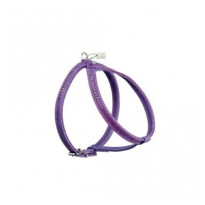 Karlie Buffalo Strass Geschirr - Violett - 20-27 cm