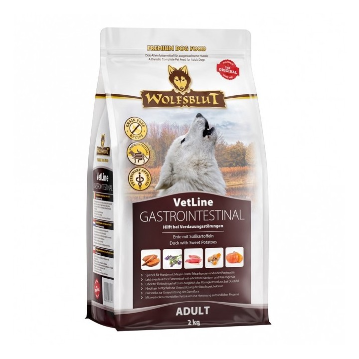 Wolfsblut VetLine Gastrointestinal - 2 kg