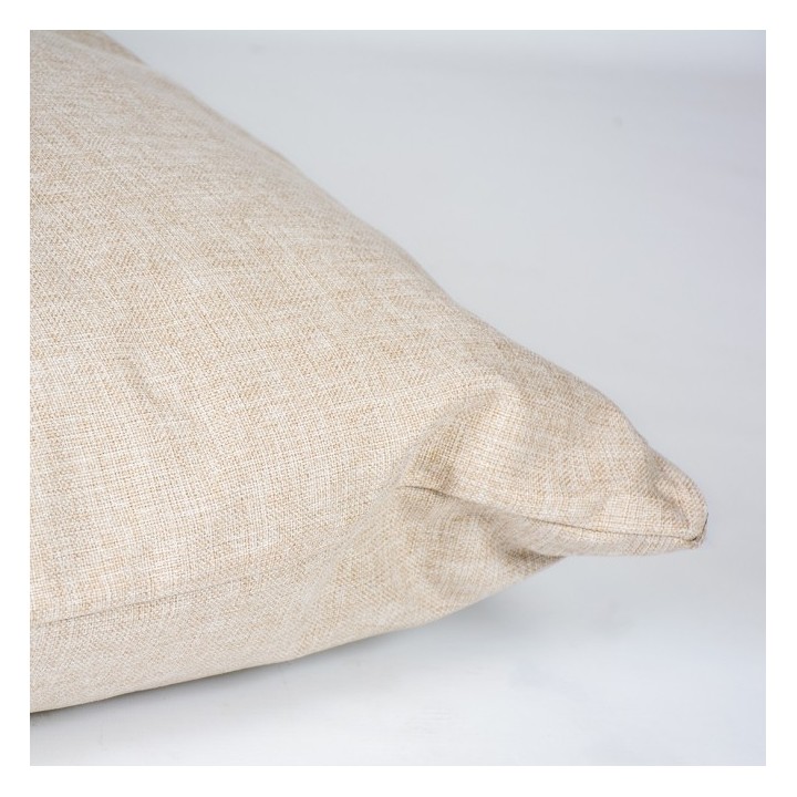 Duvoplus Hundekissen Textura ECO rechteckig - Beige - 80 x 55 x 7cm