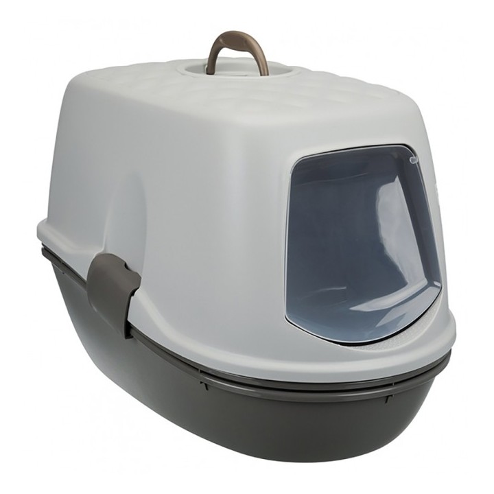 Trixie Katzentoilette Berto Top mit Trennsystem - taupe/helltaupe