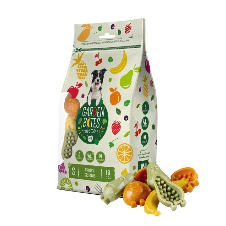 Garden Bites Fruity Friends - S - 7cm / 18 Stück