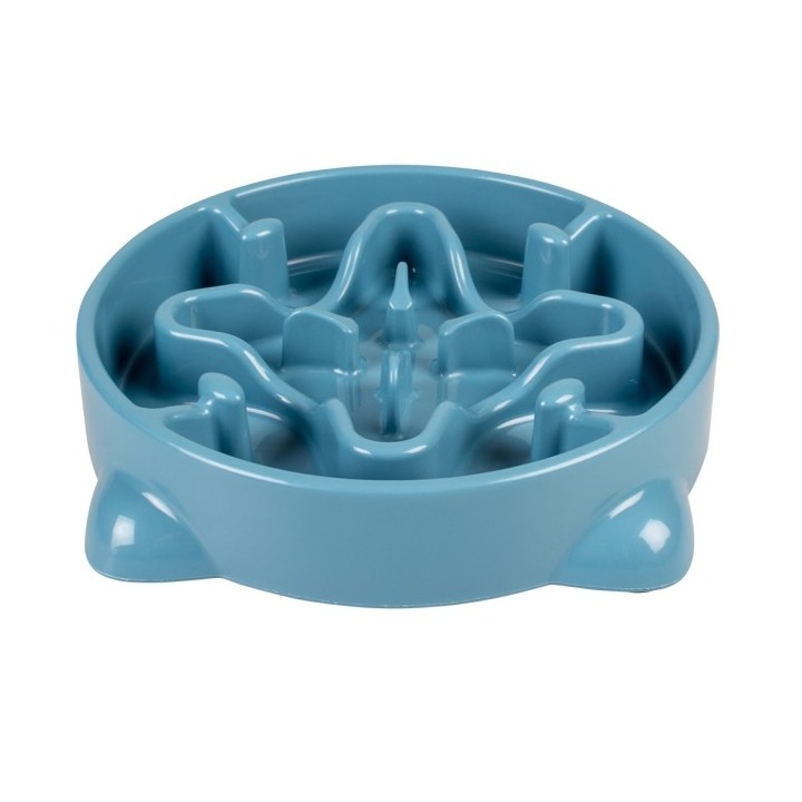 Duvoplus Anti-Schlingnapf - petrolblau - 700ml / 255x255x5cm 