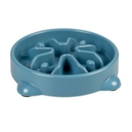 Duvoplus Anti-Schlingnapf - petrolblau - 1000ml / 32x32x6cm