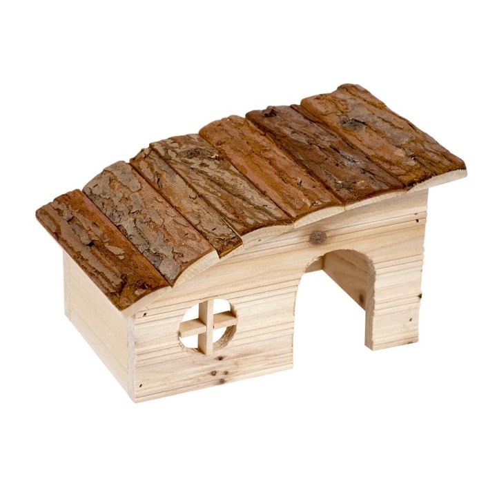 Duvoplus Kleintierhaus mit Schrägdach - 31 x 23 x 18cm