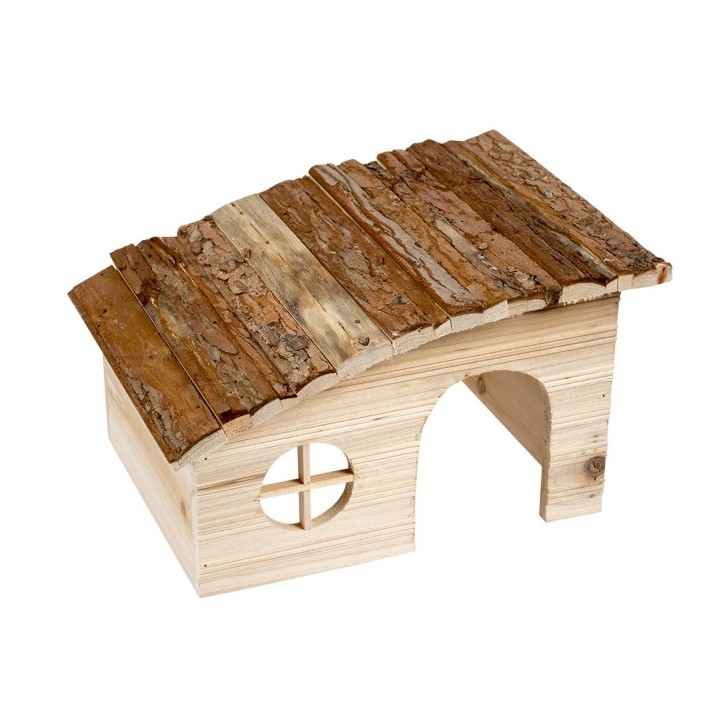 Duvoplus Kleintierhaus mit Schrägdach - 31 x 23 x 18cm