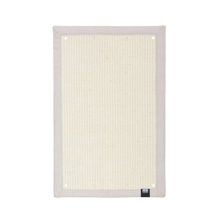 EBI Eck-Kratzmatte Krappa - 58 x 38cm - weiß
