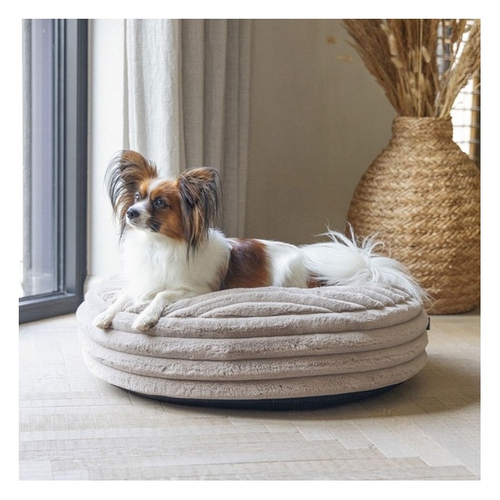 Designed by Lotte Hundebett Reza - rund beige - 65 x 16 cm