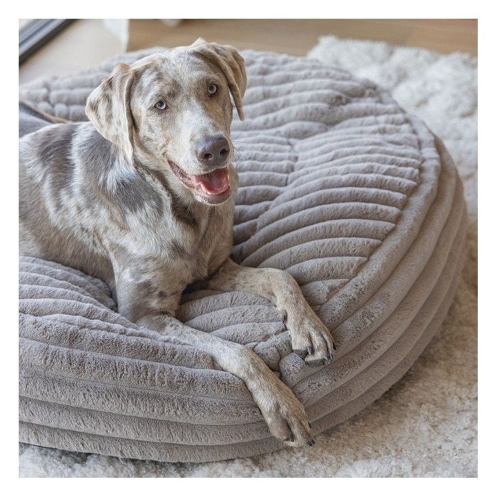 Designed by Lotte Hundebett Reza - rund beige - 95 x 20 cm