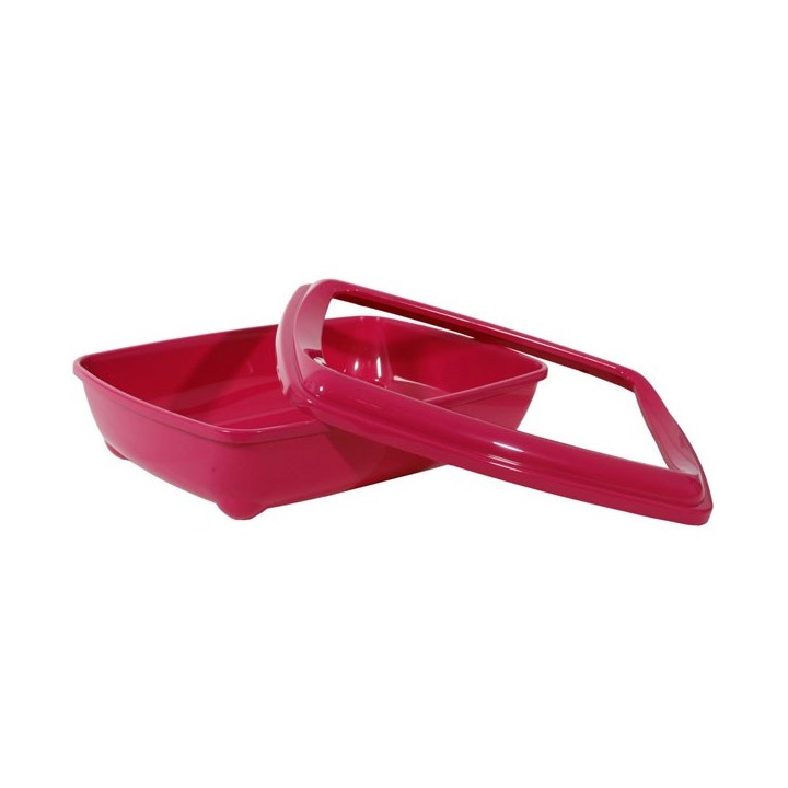 Karlie Flamingo Katzentoilette mit Rand Arist-O-Tray Hawai - 50 x 38 x 13 cm