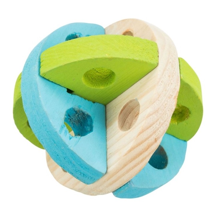 Trixie Spiel- und Snackball aus Holz - 75 cm