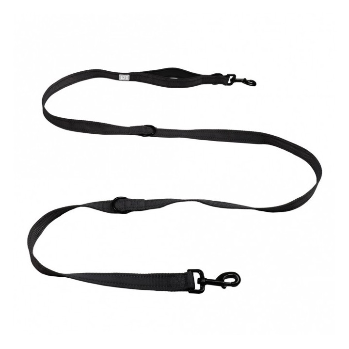 Duvoplus Trainingsleine EXPLOR Ultimate Fit Fashion - granit black - 220cm - 25mm