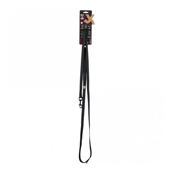Duvoplus Trainingsleine EXPLOR Ultimate Fit Fashion - granit black - 220cm - 25mm