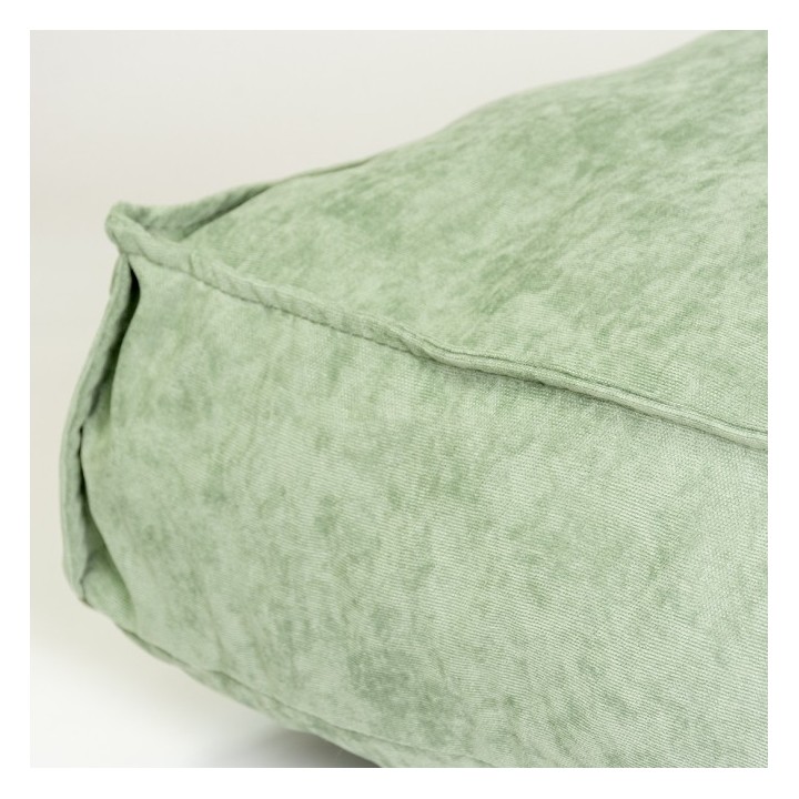 Duvoplus Kissen Velvet rechteckig - grün - 97x68x185cm