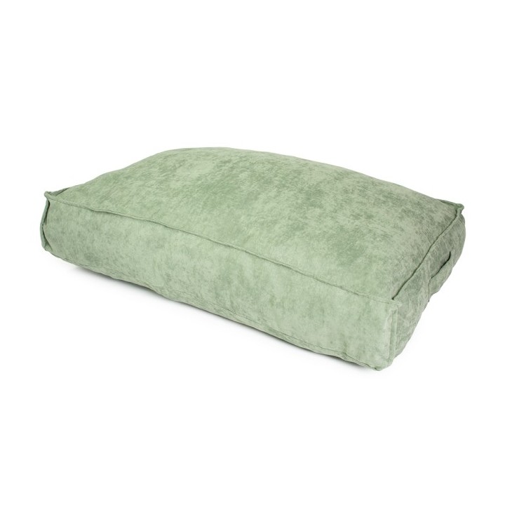 Duvoplus Kissen Velvet rechteckig - grün - 116x84x21cm