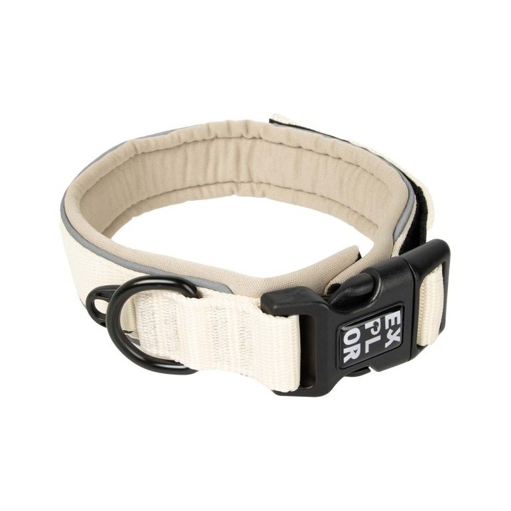 Duvoplus EXPLOR Ultimate Fit Comfy Halsband Fashion - Antique White - L - 45-51cm