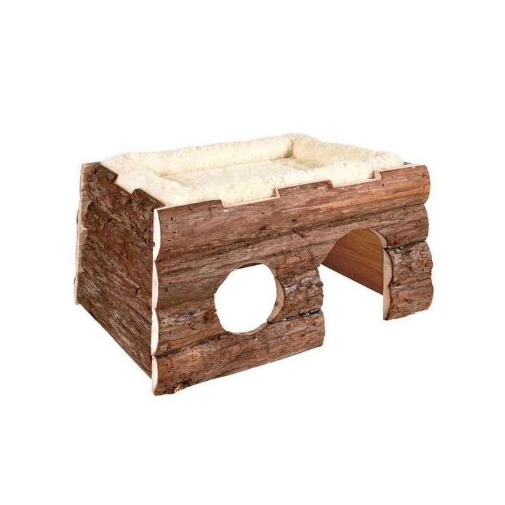 Trixie Blockhaus Tilde mit Kuschelbett